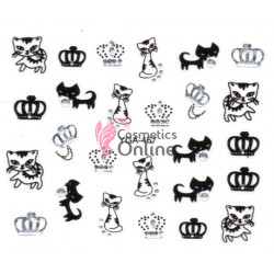 Stickere 3D pentru unghii cod YGA 467 Decor cu Halloween